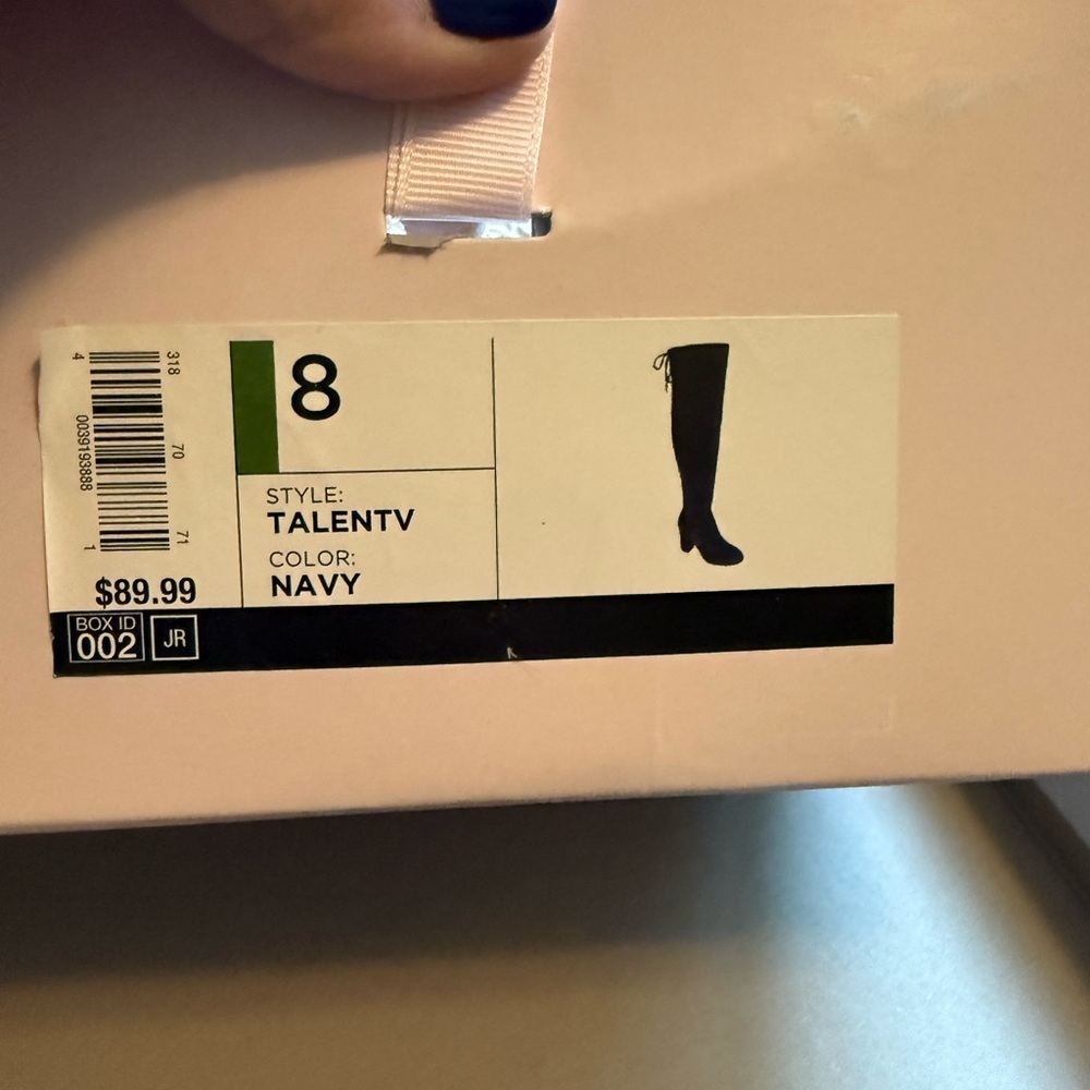 Candie's Navy Blue Women's Boots - Picture 7 of 7